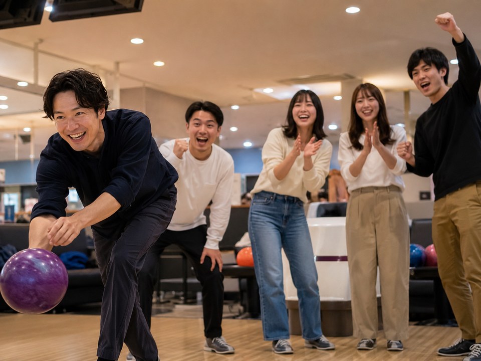 ボウリング会の様子｜東京えにしあ倶楽部の社会人イベント