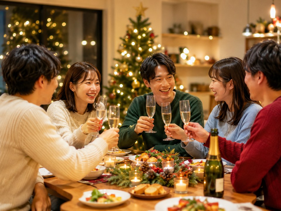 クリスマス会の様子｜東京えにしあ倶楽部の社会人イベント